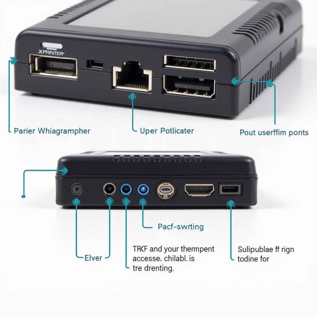 Xprinter XP-420B Diagnostic Tool