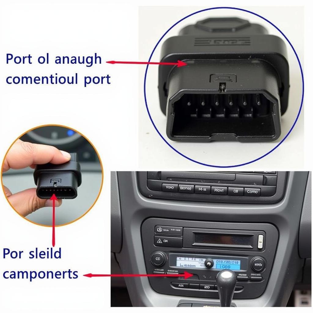 2002 Suzuki OBD-II Connector Location