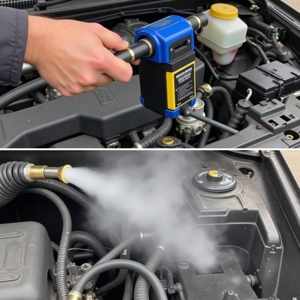 Performing a Smoke Test on a 99 VW Jetta EVAP System