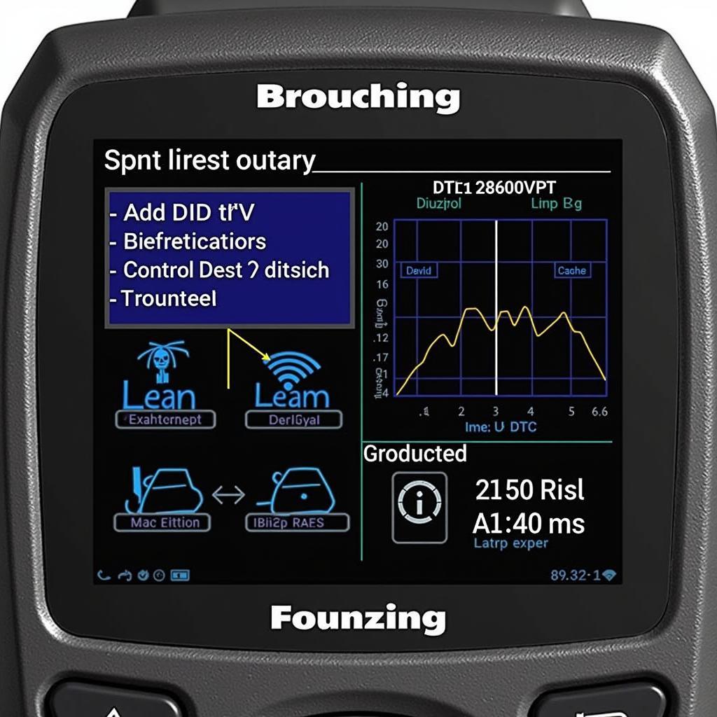 Active Scan Tool Features and Functions Display