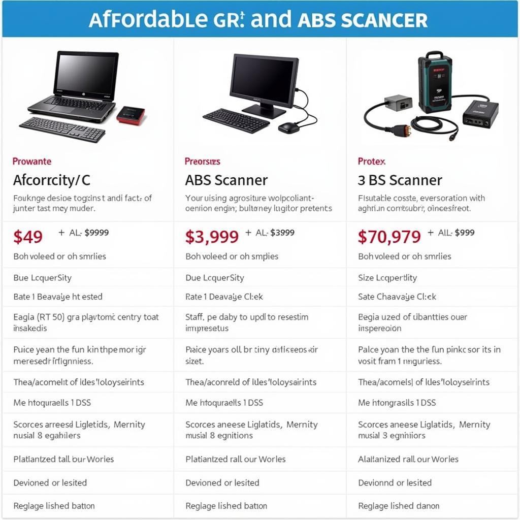 Affordable SRS ABS Scanners