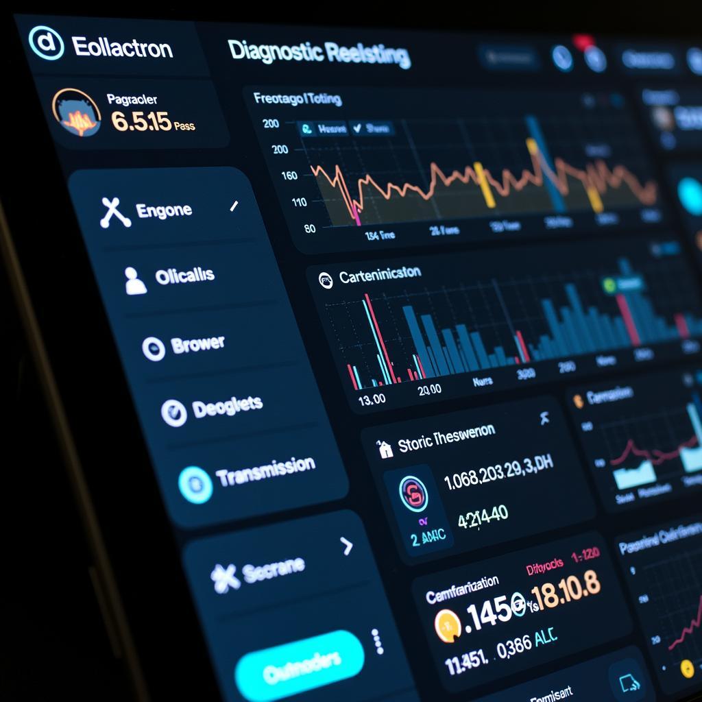 AI Diagnostic Tool Analyzing Vehicle Data