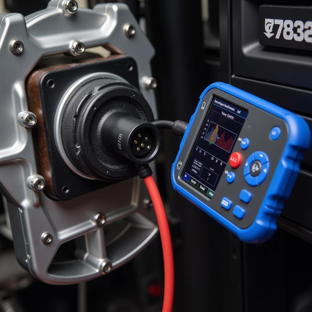 Connecting an Allison Transmission Diagnostic Tool