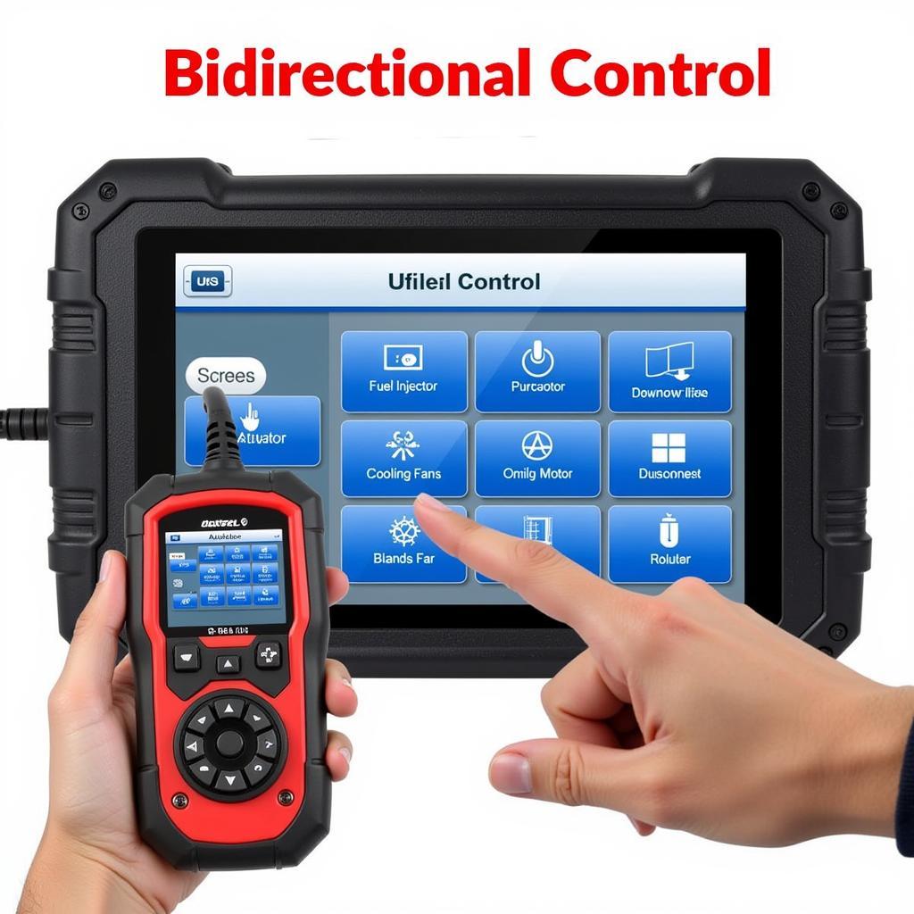 Autel 849 Bidirectional Control Demonstration