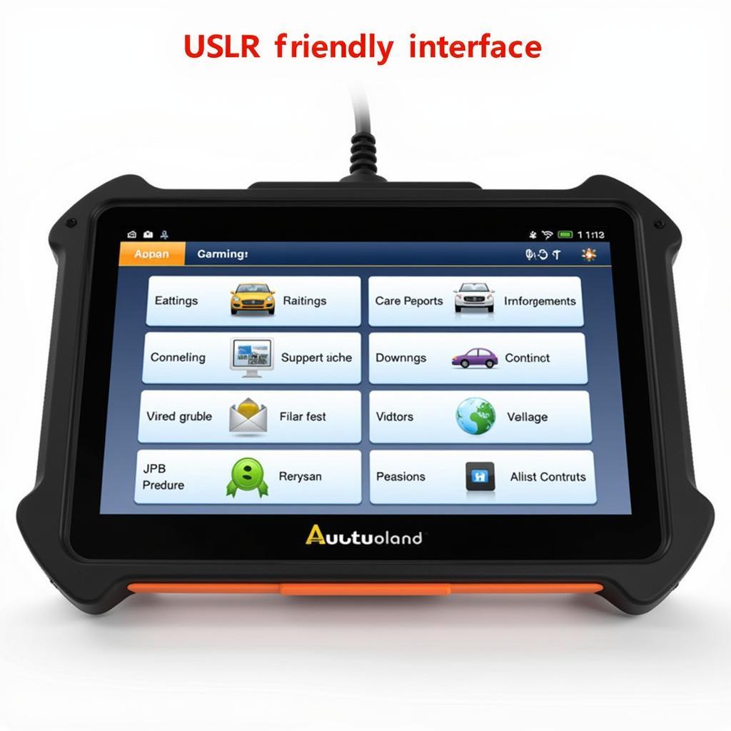 Autoland Scan Tool Interface