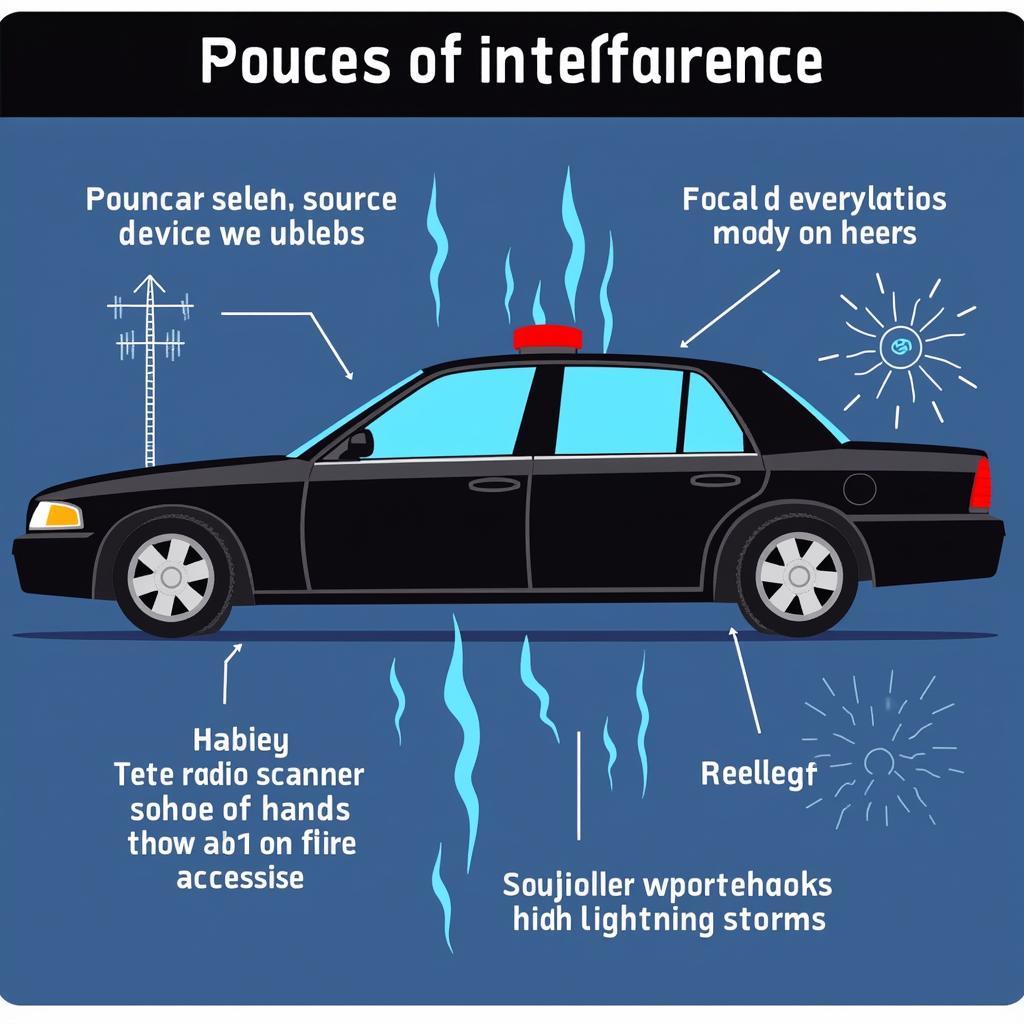 Baltimore County Police Car Fire Scanner Interference Sources