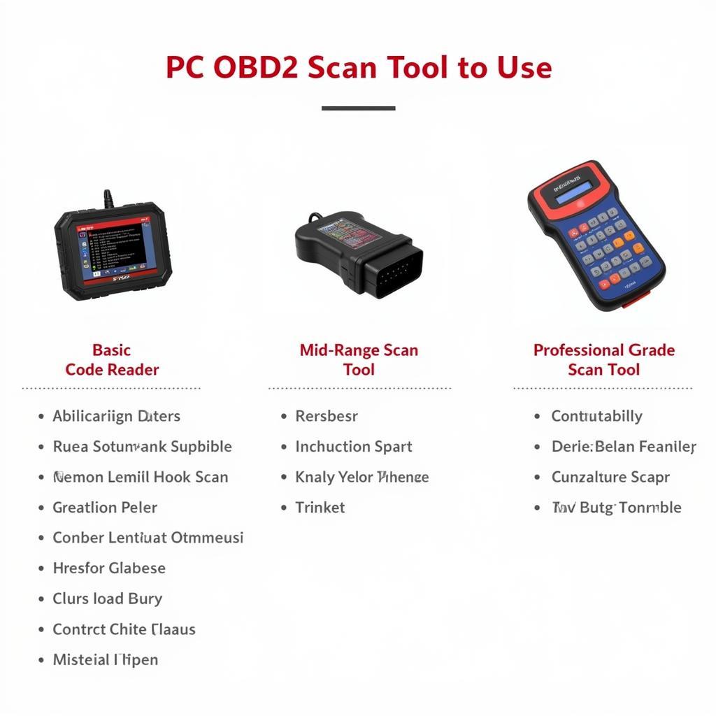 Types of PC OBD2 Scan Tools