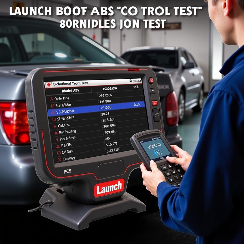 Bi-Directional Control Demonstration on a Launch Diagnostic Tool