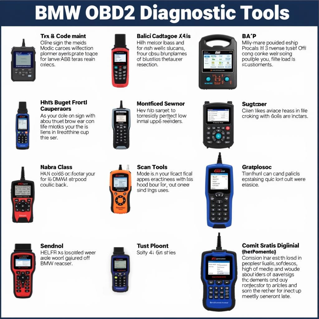 Different Types of BMW OBD2 Diagnostic Tools