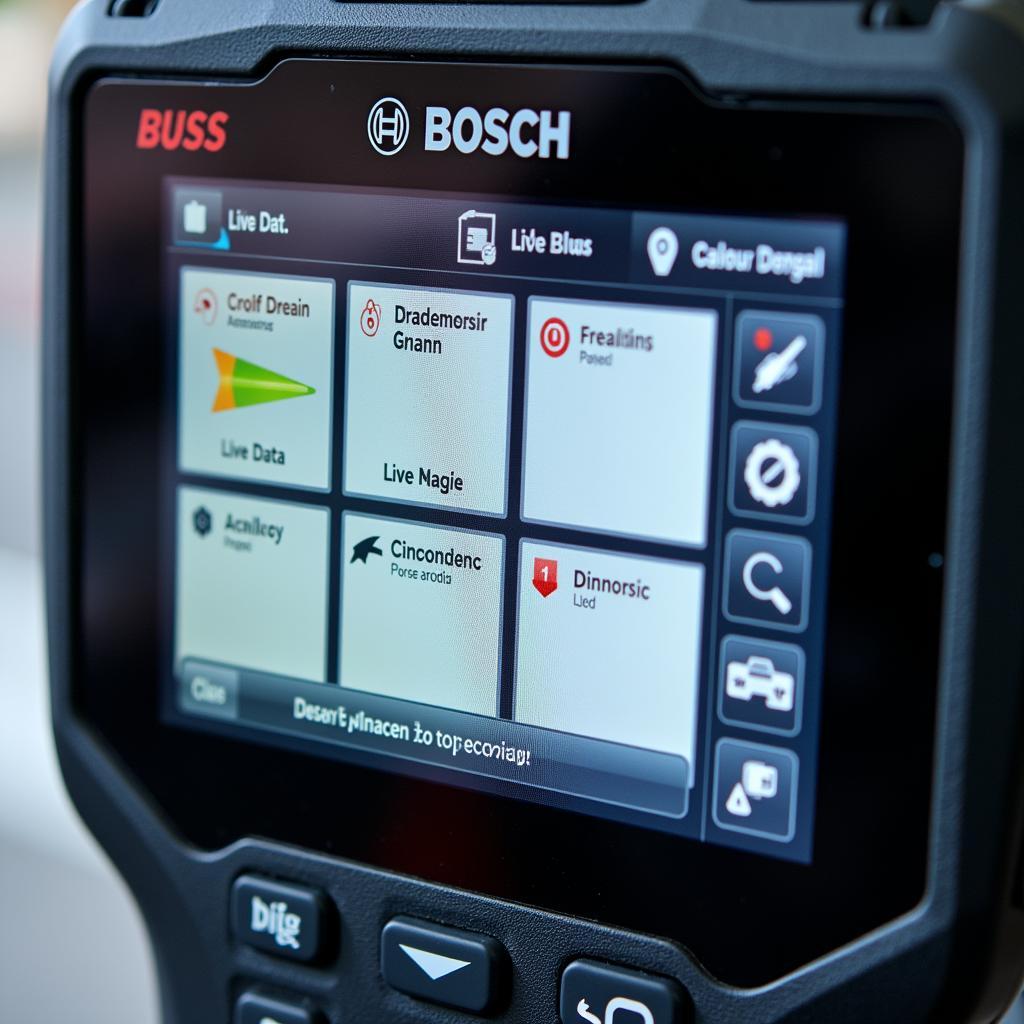 Bosch Diesel Diagnostic Software Interface