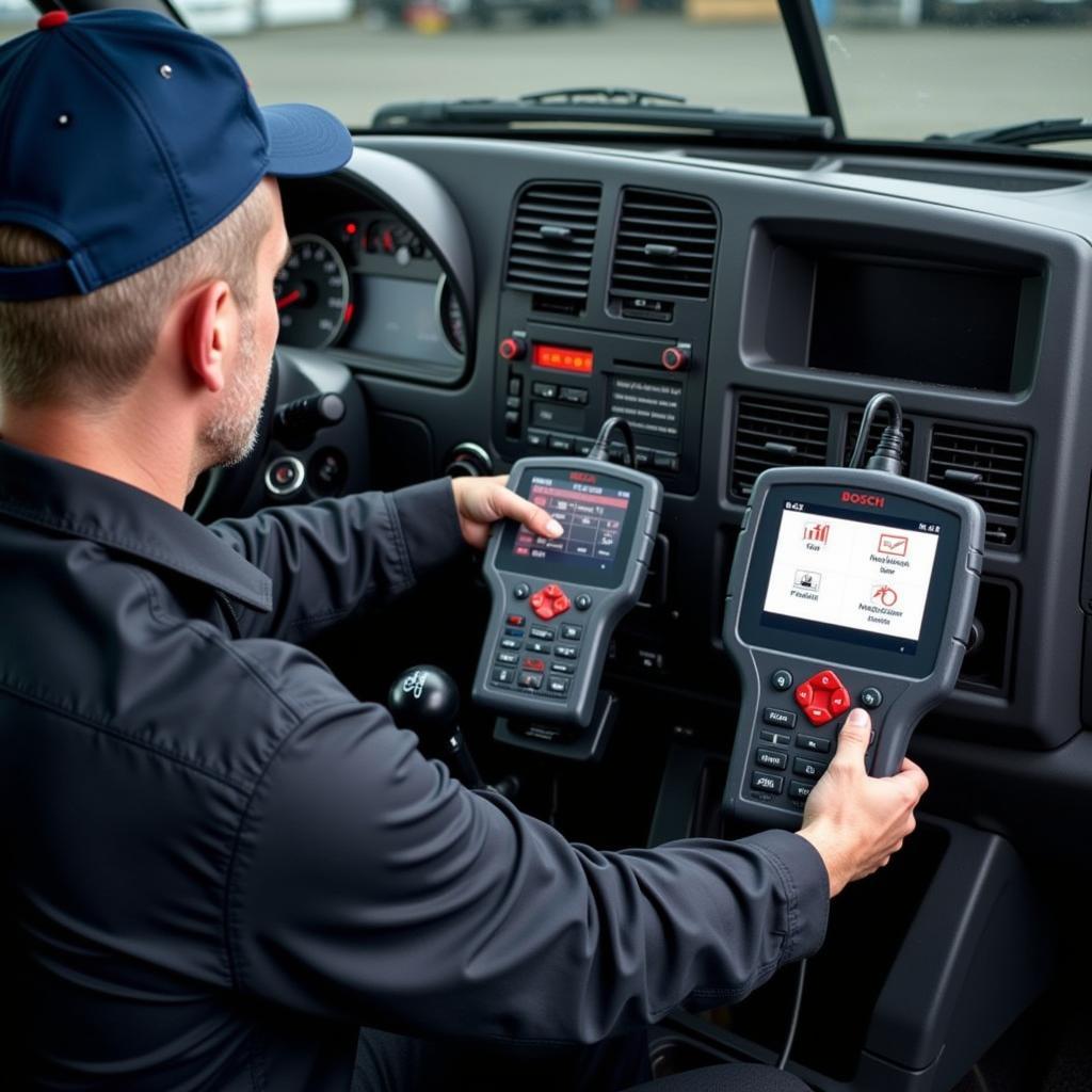 Bosch Scan Tool for Heavy-Duty Trucks Diagnostics