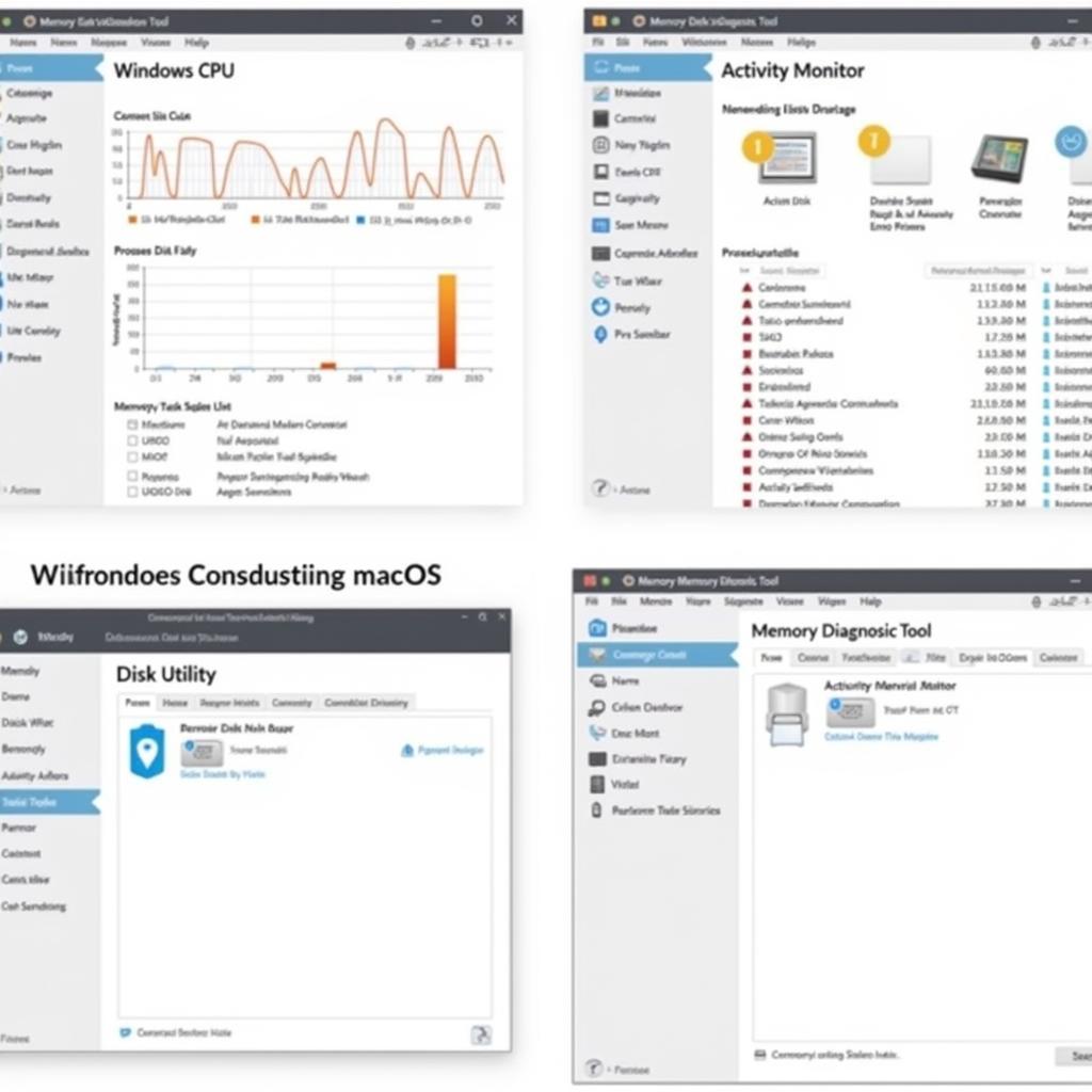 Built-in Diagnostic Tools in Windows and macOS