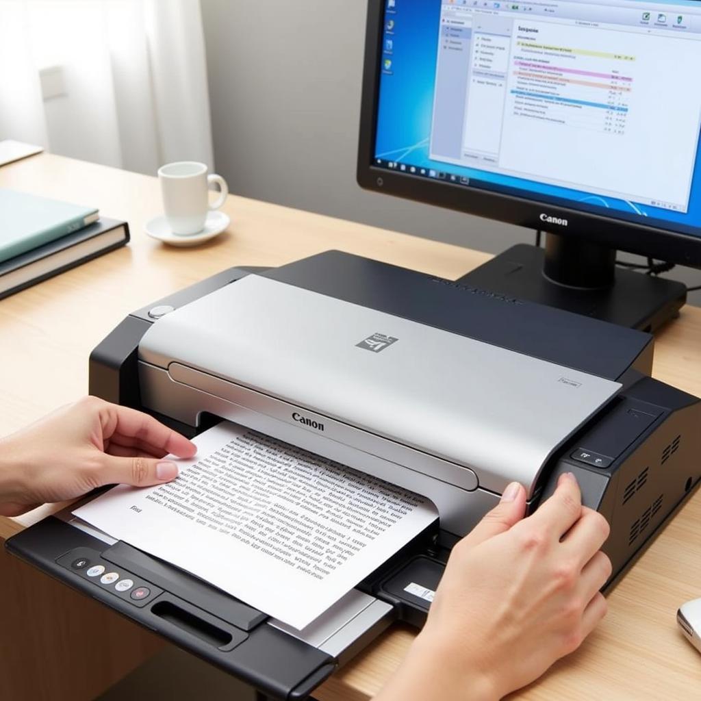 Scanning Documents with the Canon LiDE 110