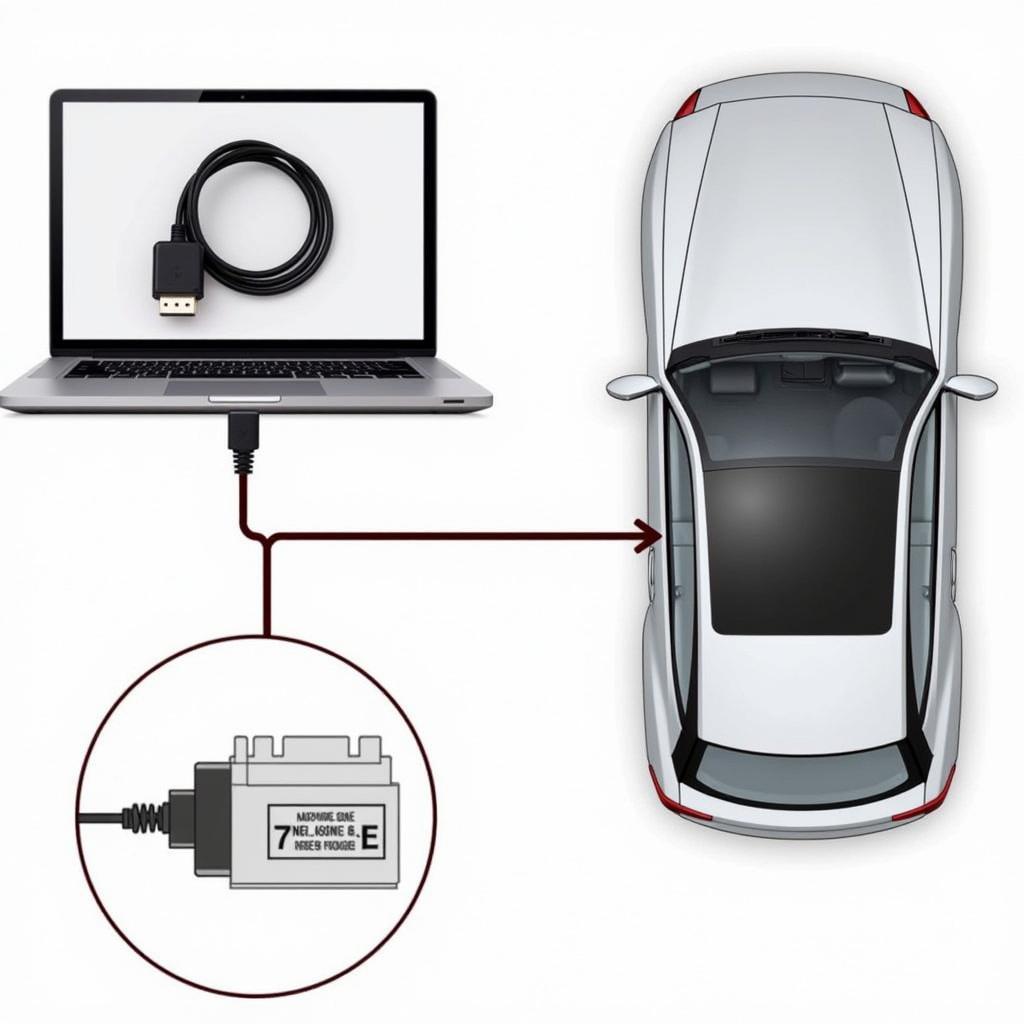 Diagnosing Car Audio System with a Laptop