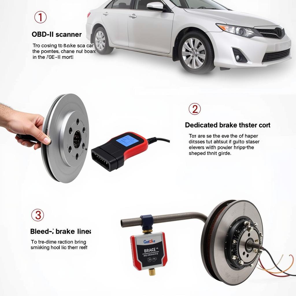 Car Brake Diagnostic Tool Types: OBD-II Scanner, Dedicated Brake Tester, Pressure Bleeder