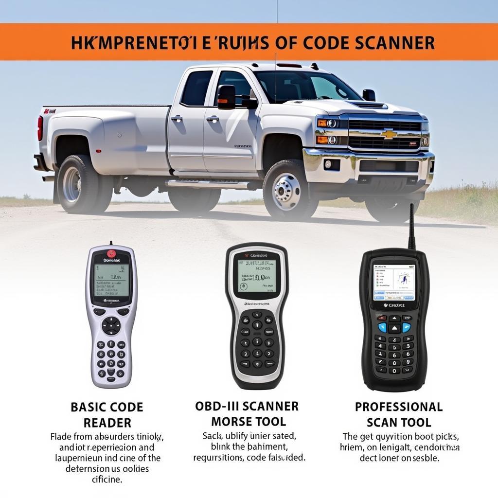 Chevy Truck Code Scanner Types