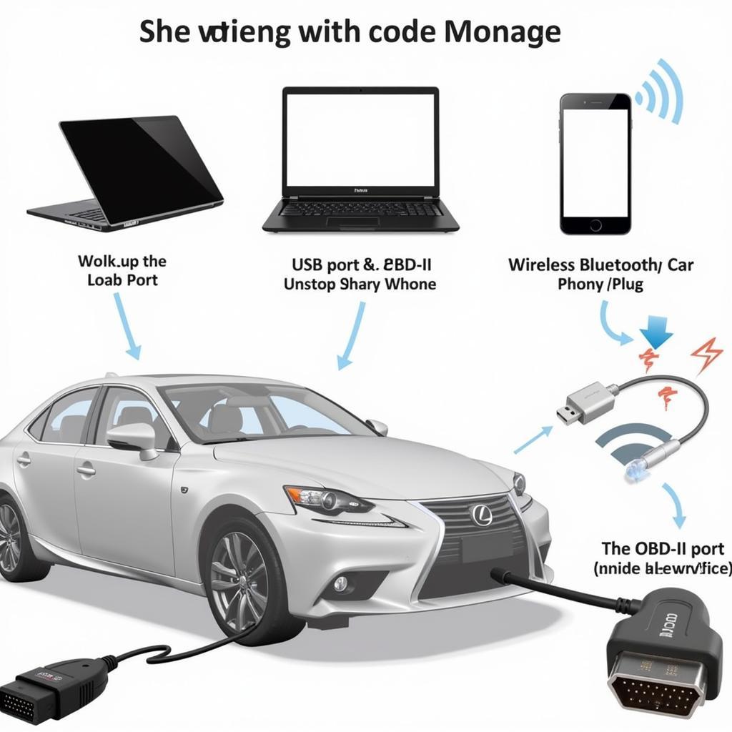 Connecting a Code Scanner to a Laptop and iPhone