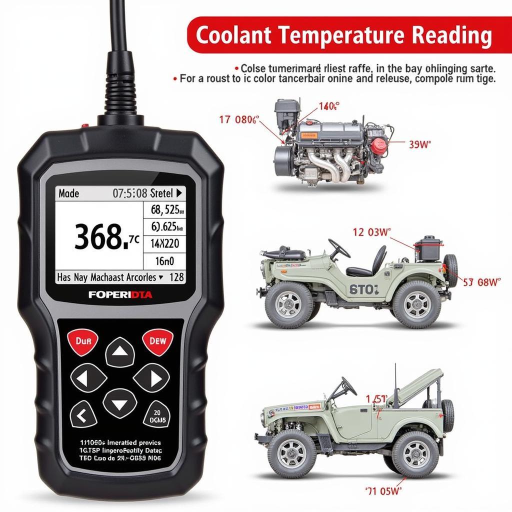 Coolant Temperature Reading on a Scan Tool