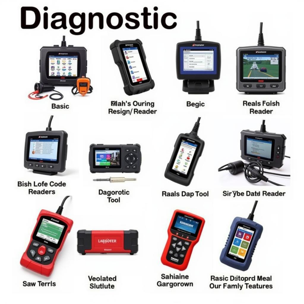 Different Types of Diagnostic Tool Cars