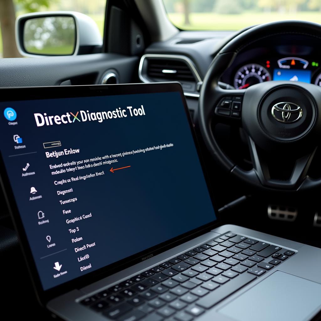 DirectX Diagnostic Tool in Automotive Diagnostics