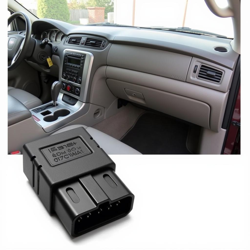 Envoy 2007 OBD-II Diagnostic Port Location