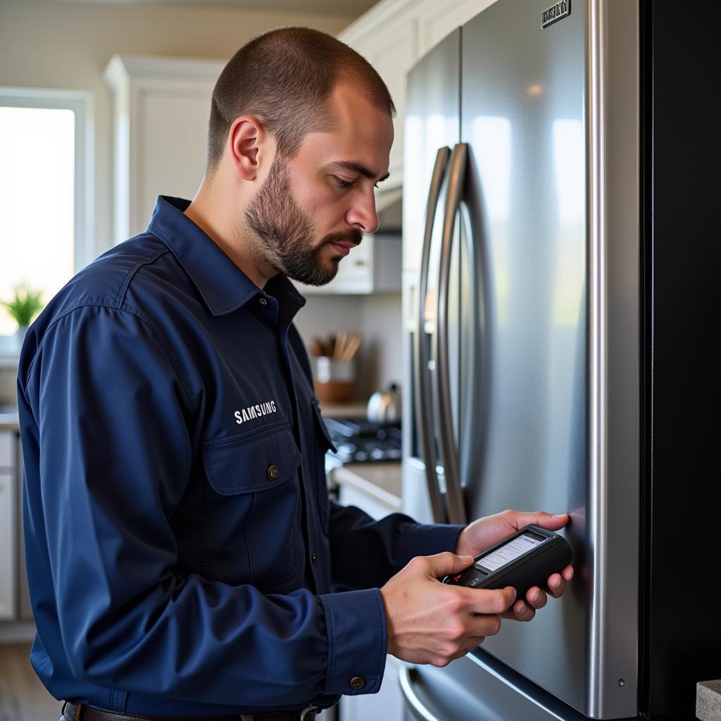 Expert Using Samsung Diagnostic Tool