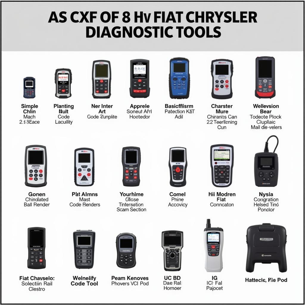 Different Types of Fiat Chrysler Diagnostic Tools