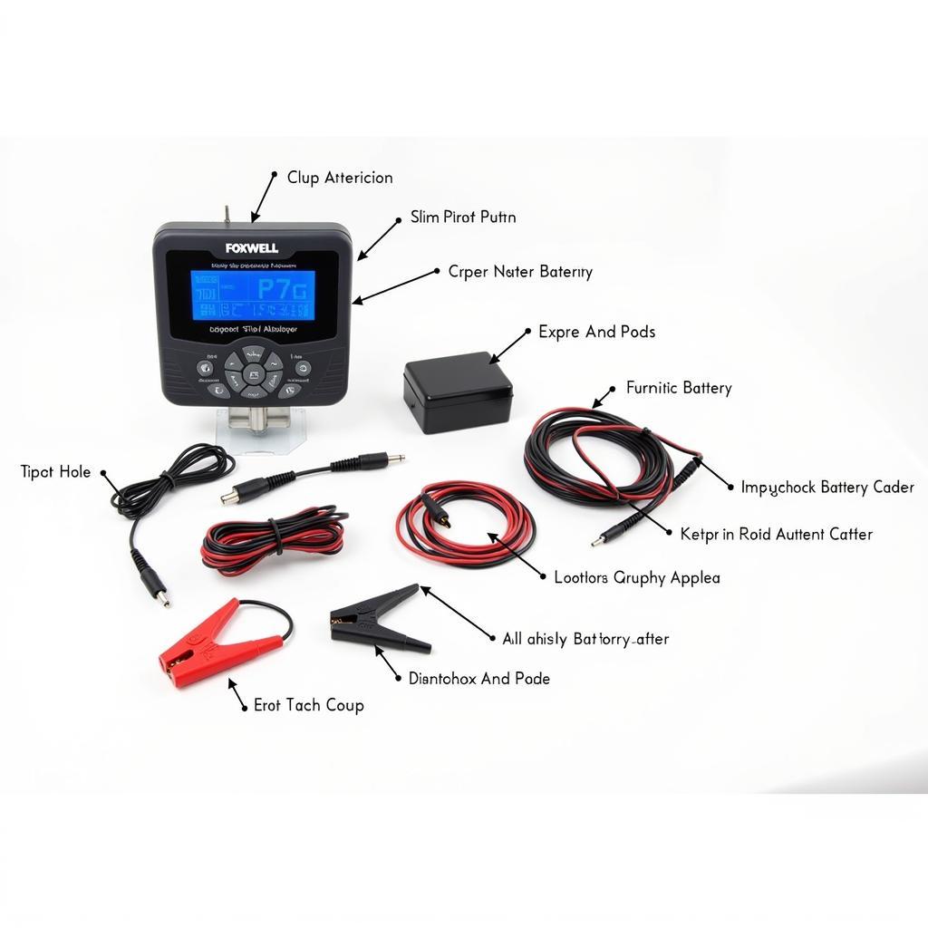 Foxwell Battery Analyzer Components