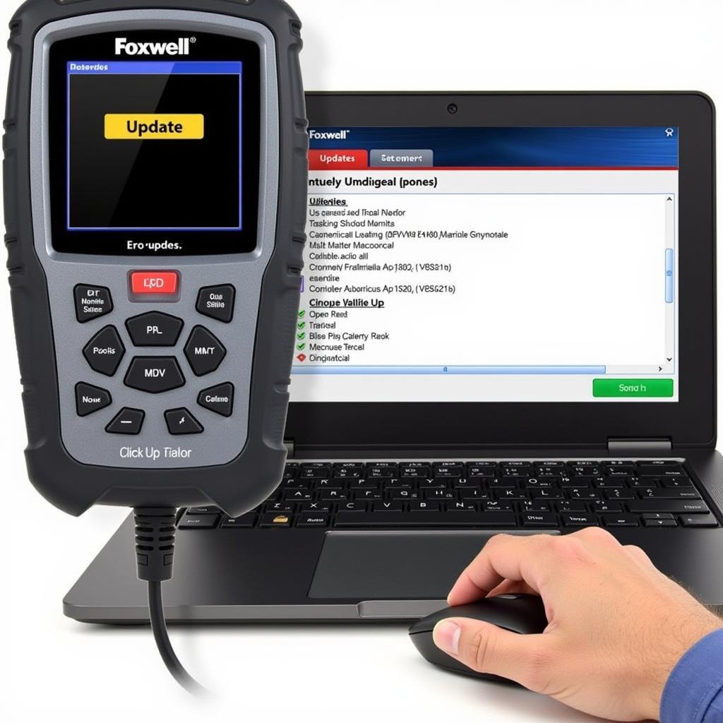 Foxwell M Series Scanner Update Process