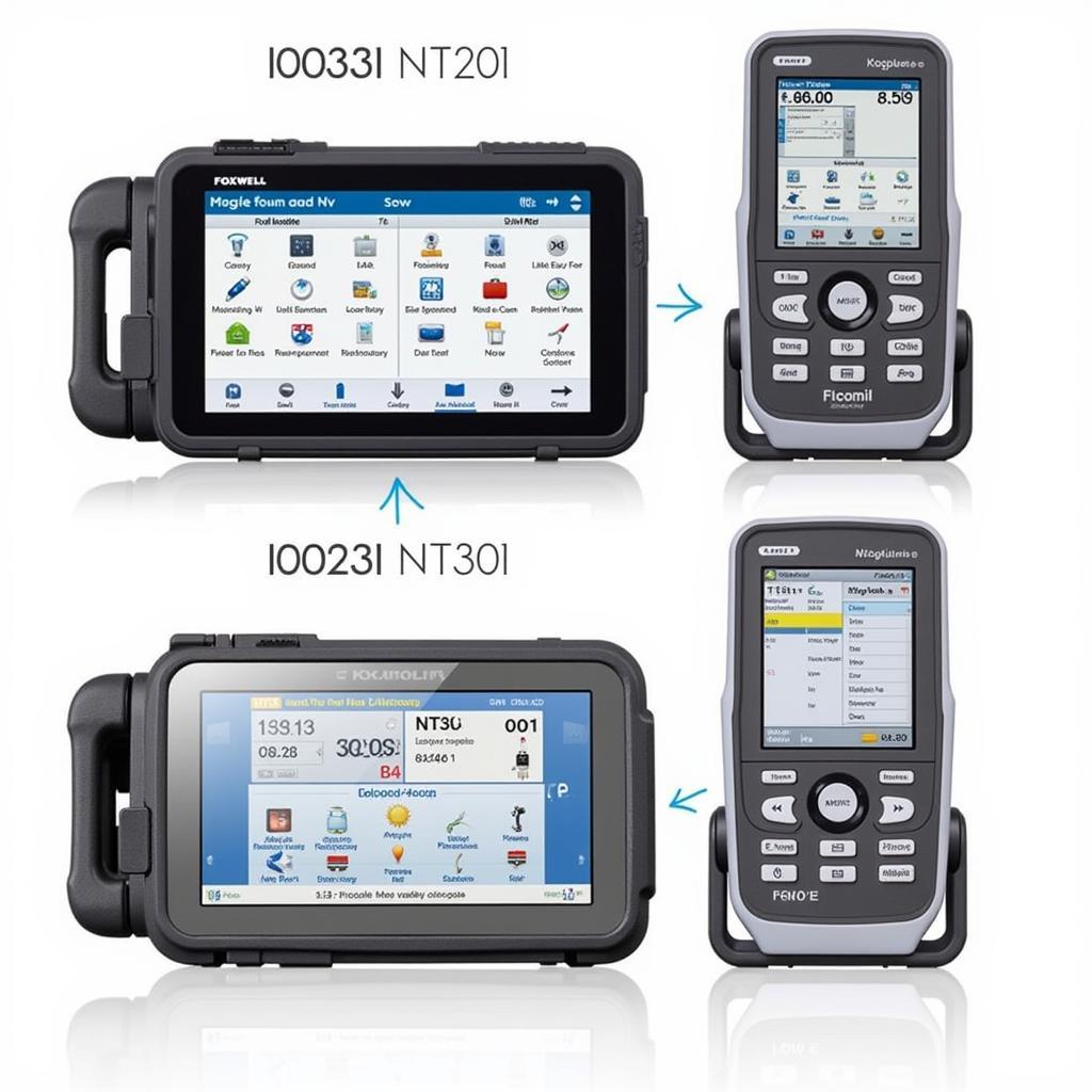 Foxwell NT201 and NT301 OBD2 Scanners Comparison