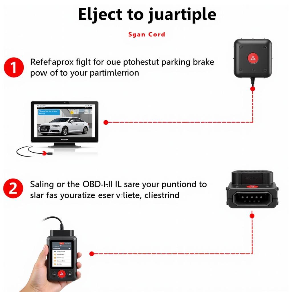 Foxwell NT301 Audi Parking Brake Reset Process