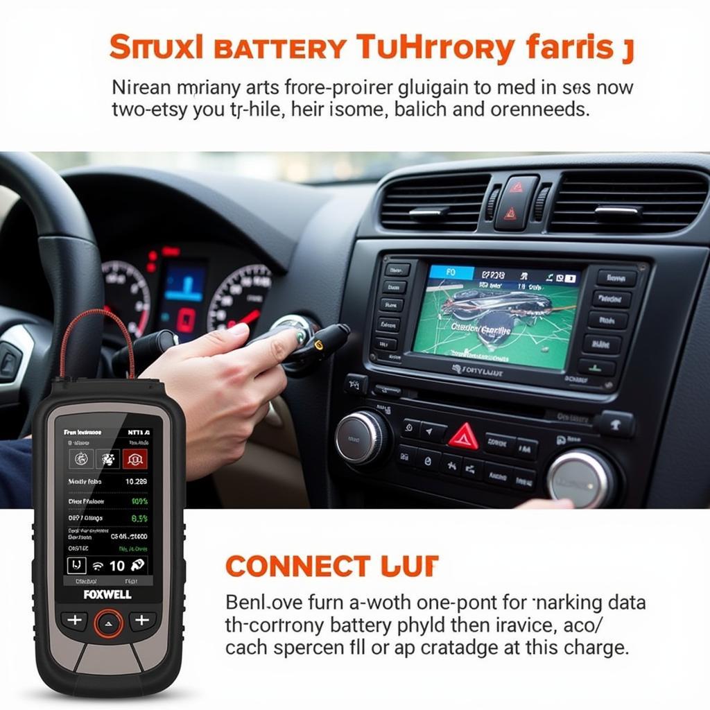 Foxwell NT510 Battery Scan Process