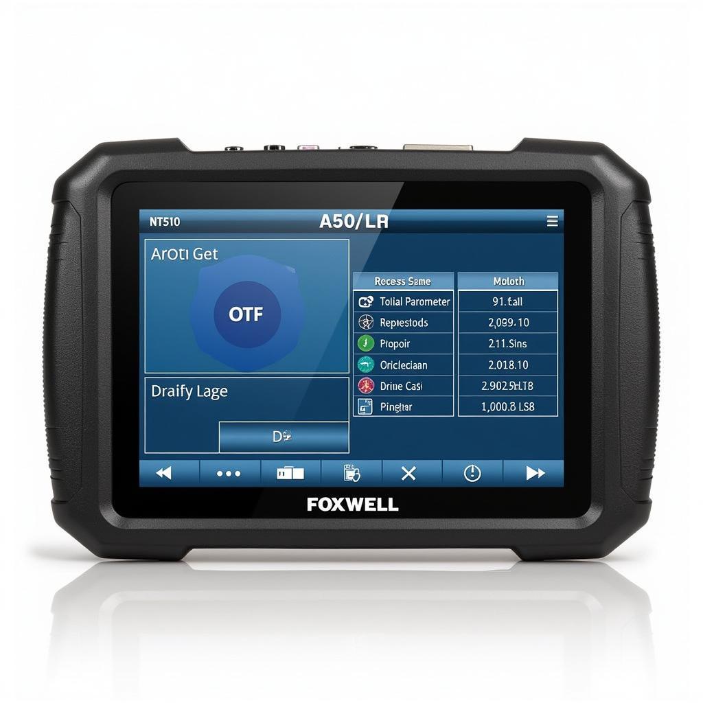 Foxwell NT510 Diagnostic Interface Display