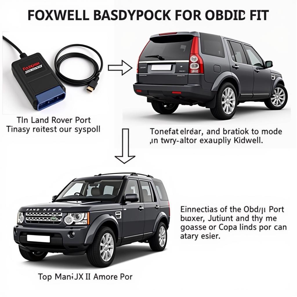 Connecting Foxwell NT520 Pro to a Land Rover