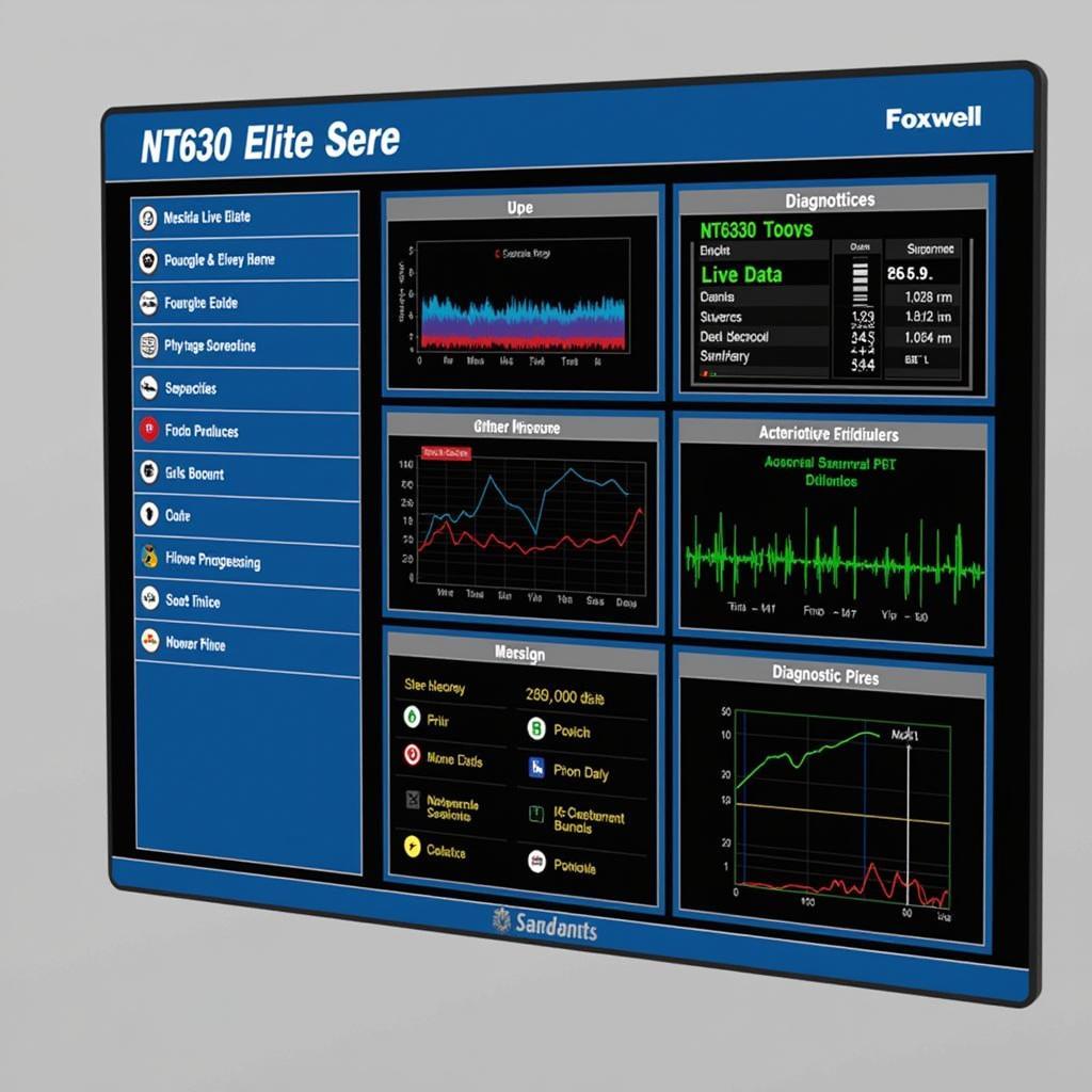 Foxwell NT630 Elite Software Interface