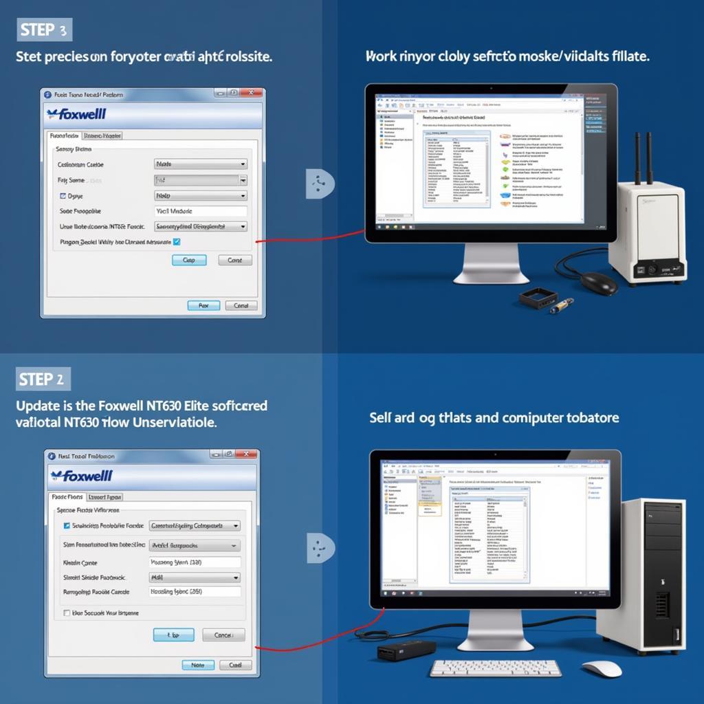 Foxwell NT630 Elite Software Update Process