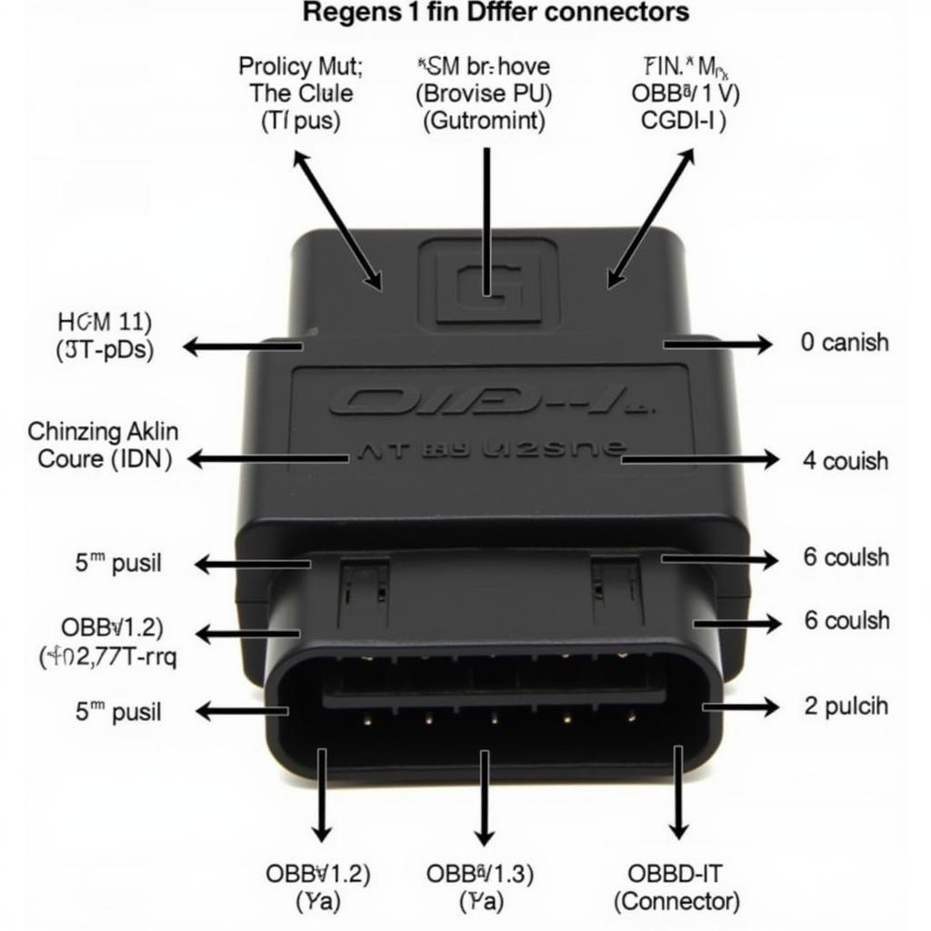 GM OBD 1.5 Connector