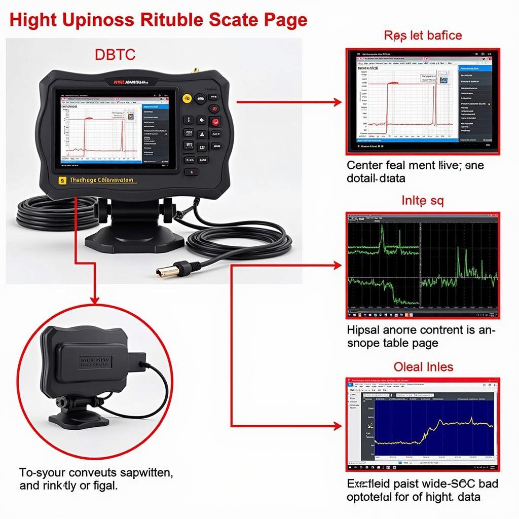 Harbor Freight Scan Tool Features Displayed on Screen