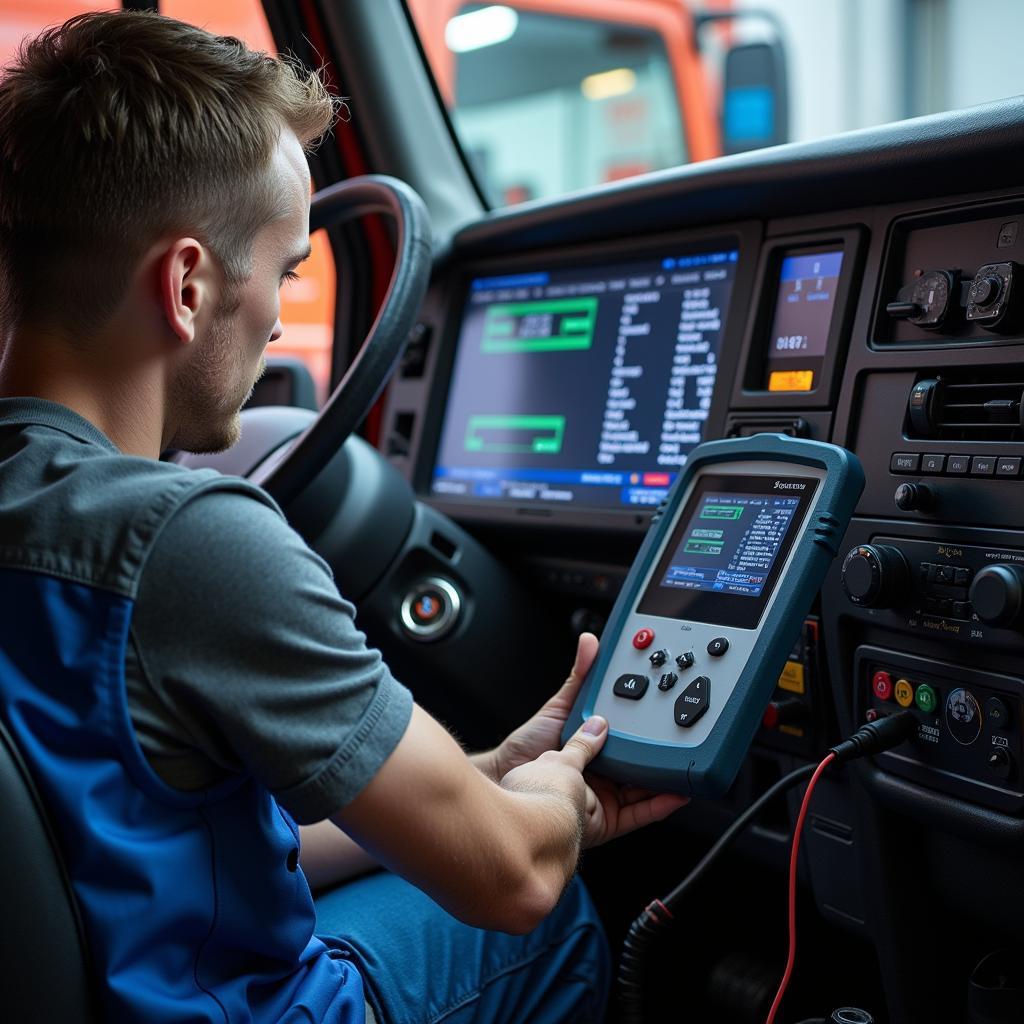 Heavy Duty Truck Diagnostics with a Scan Tool