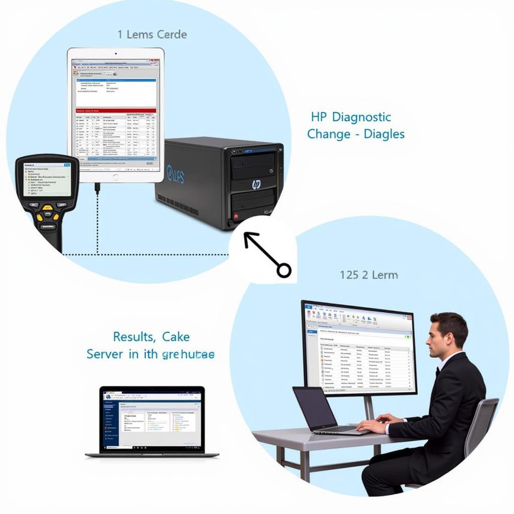 HP Diagnostic Tool Hardware in Action