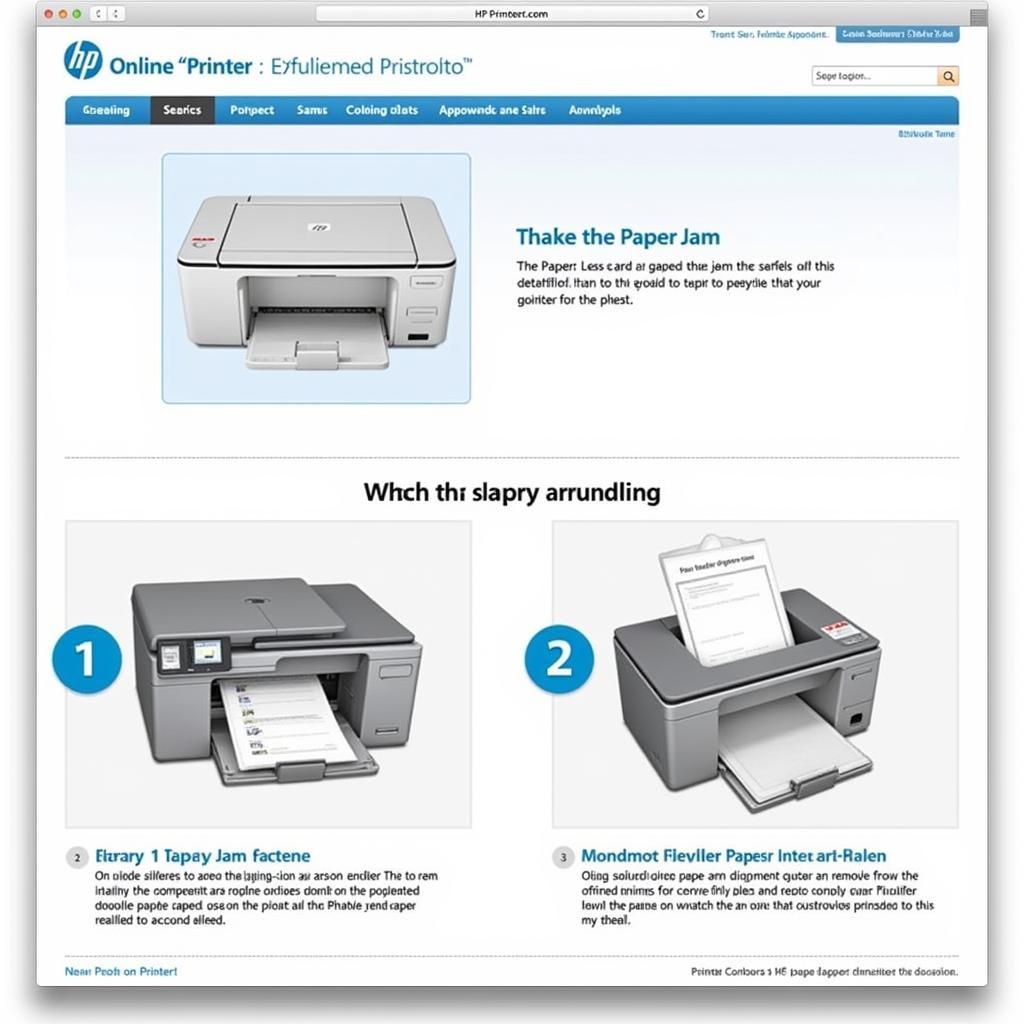 HP Online Printer Diagnostic Tool: Paper Jam Solution