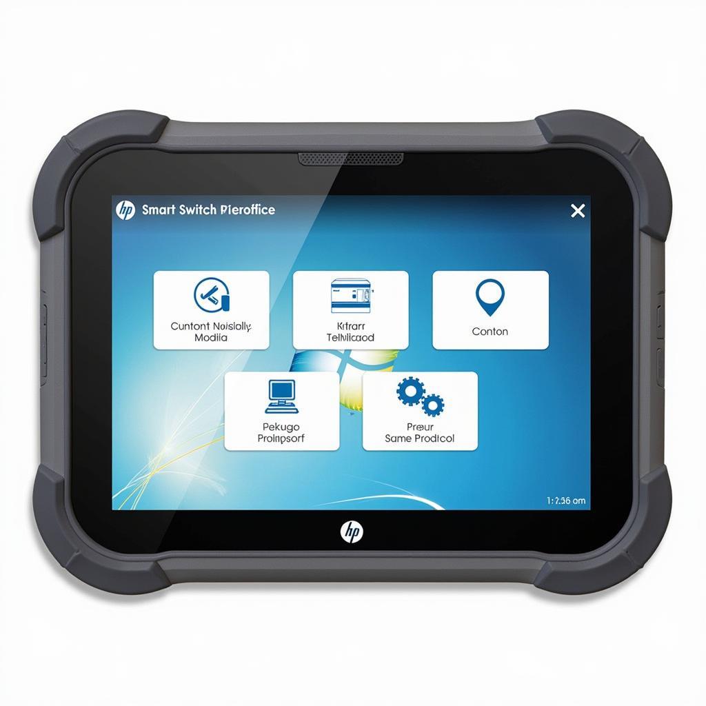 HP Smart Switch Interface