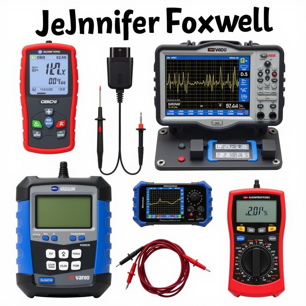 Jennifer Foxwell and Automotive Diagnostic Tools