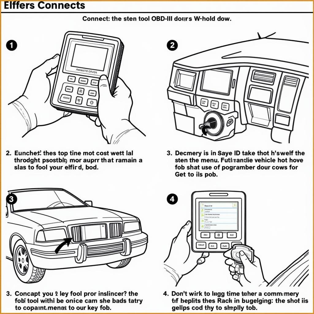 Key Fob Programming Steps Using a Scan Tool