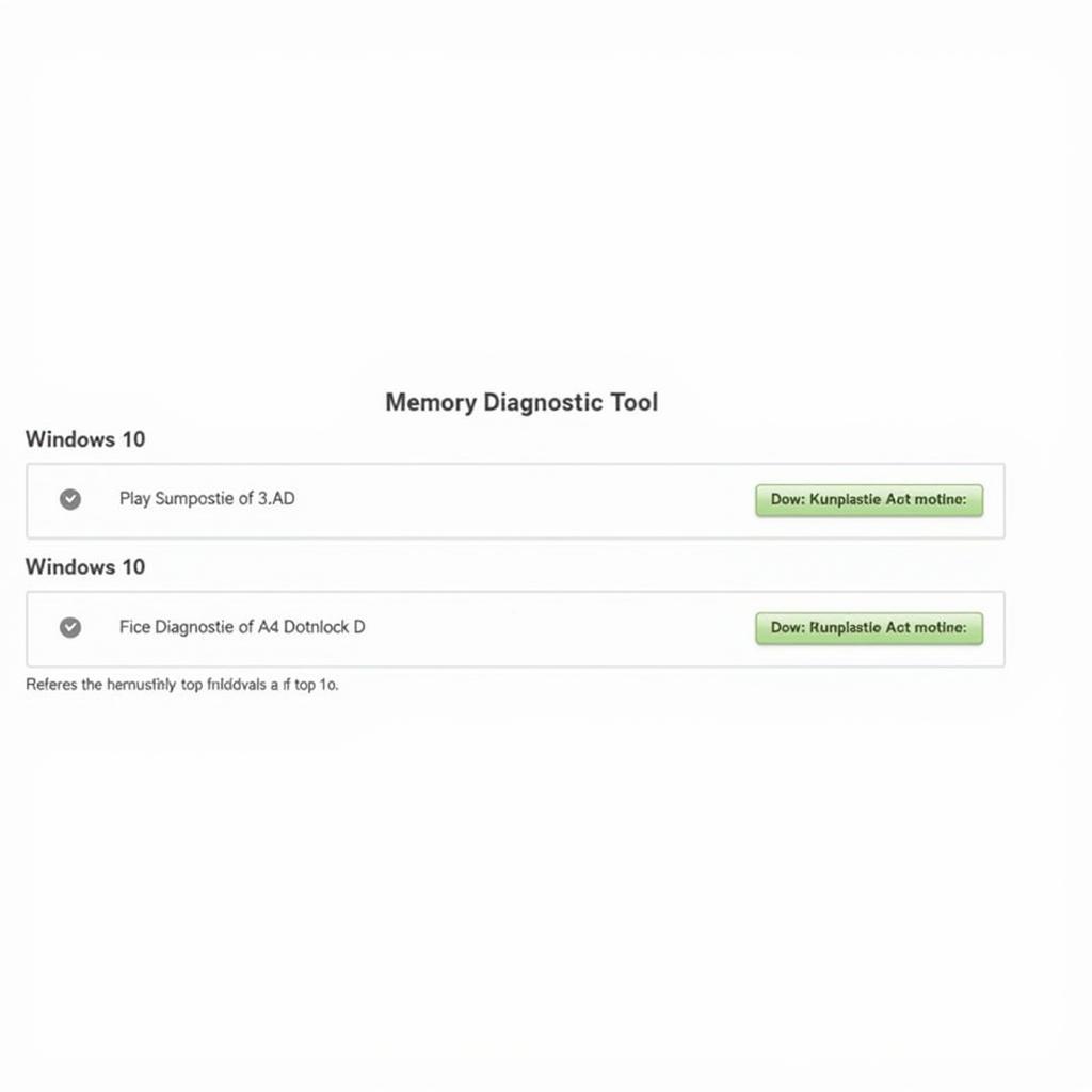 Kingston Memory Diagnostic Tool Download Screen