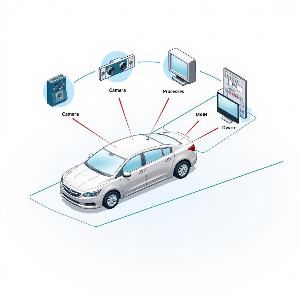 License Plate Scanner Car Components