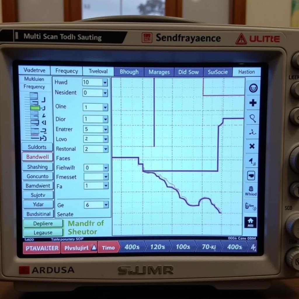 Multi Scan Tool Oscilloscope Bandwidth Display