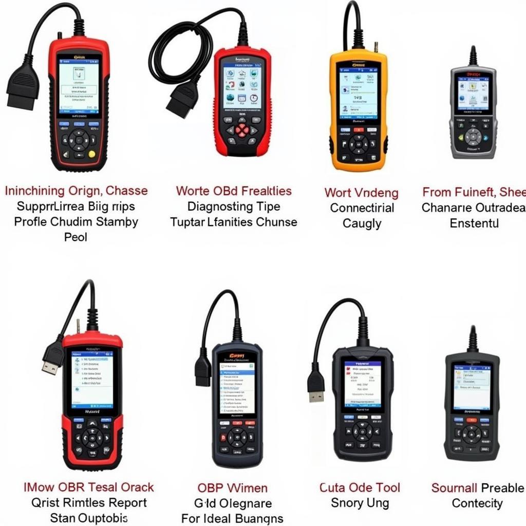 Types of OBD Diagnostic Tools