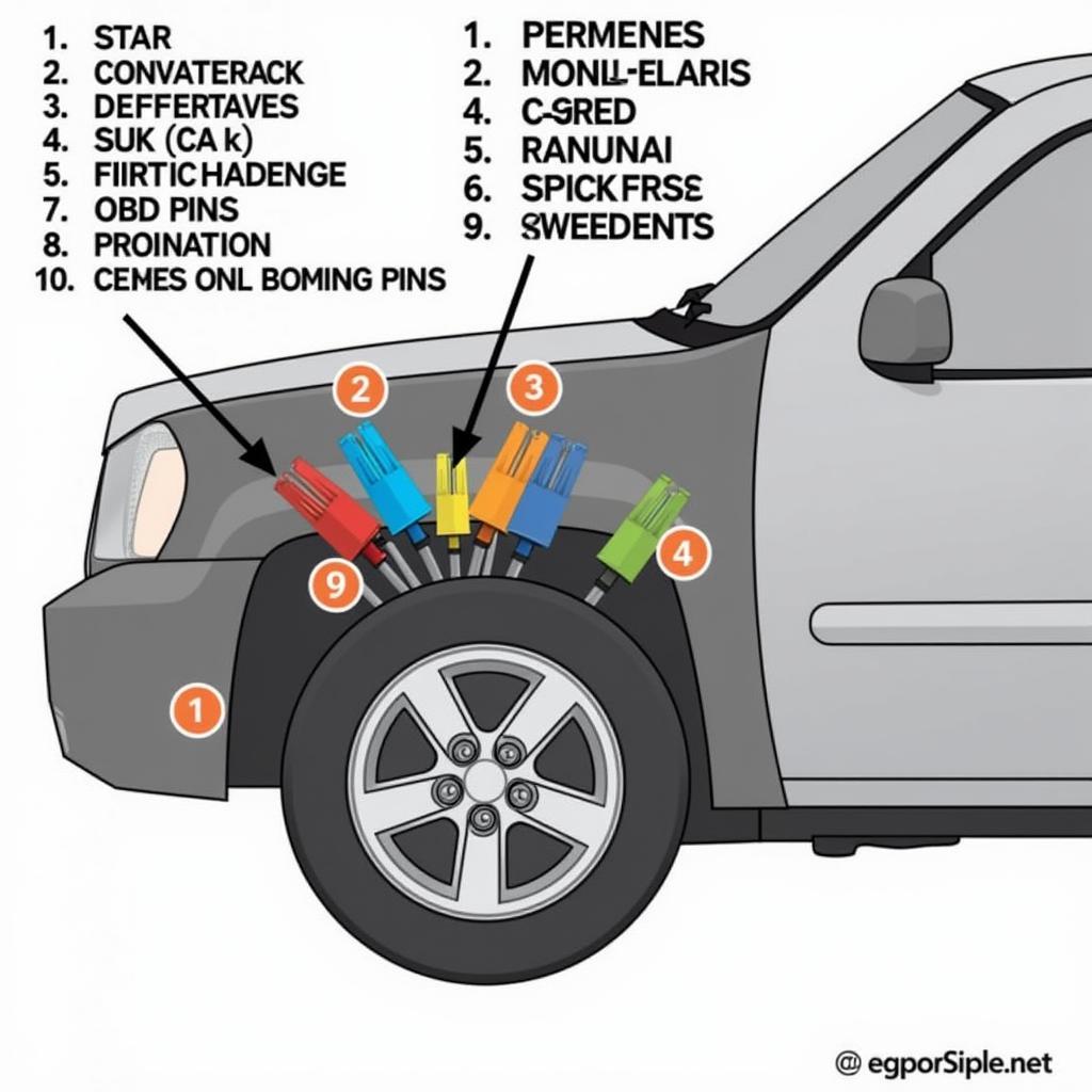 OBD Scan Tool Pin Location and Identification