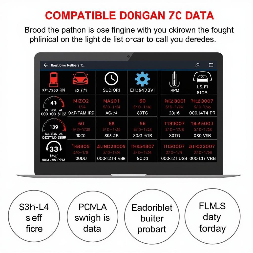 OBDLink MX App Interface Displaying Diagnostic Data